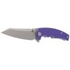 Nóż składany Civivi P87 G10 Purple, Silver Bead Blasted Nitro-V by Kaila Cumings (C21043-2)