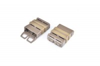 Dwie ładownice typu FAST na magazynki STANAG - Dark Earth 