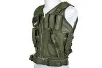 Kamizelka taktyczna Cybergun Swiss Arms Tactical BT-4 Oliwkowa 