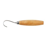 Nóż do drewna Morakniv Wood Carving Hook 164 Right stal nierdzewna 