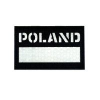 Naszywka POLAND IR – Black 
