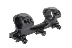 Jednoczęściowy wysoki montaż 30mm Vector Optics na szynę Picatinny X-ACCU 0 MOA Czarny