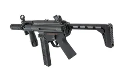 Pistolet maszynowy ASG BOLT Airsoft SWAT K (B.R.S.S) z atrapą tłumika dźwięku