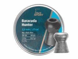 H&N - Śrut diabolo Baracuda Hunter 5,5mm 200szt.