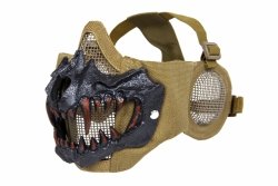 Maska Stalker EVO PLUS Fangs Ear Protection - Tan