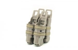 Zestaw ładownic FAST na magazynki M4 i 2x9mm - TAN