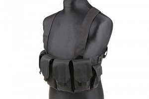 Kamizelka typu Chest Rig - czarna