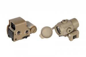 Zestaw celownika XPS 3-2 + Magnifier G43 3x - TAN