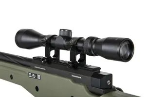 Replika karabinu snajperskiego Specna Arms SA-S11 EDGE™ z lunetą i dwójnogiem Oliwkowa