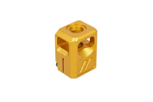 Kompensator V2 gwint 14mm CCW GB-492 - Złoty