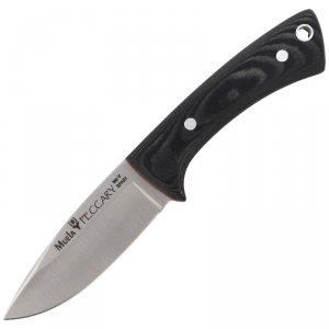 Muela - Nóż Neck Knife Black Micarta (PECCARY-8M)
