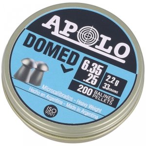 Apolo - Śrut Premium Domed 6,35mm 200szt (E 19912)