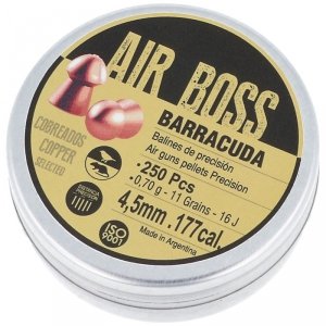 Apolo - Śrut Air Boss Barracuda Copper 4,5/250szt. (E30003)