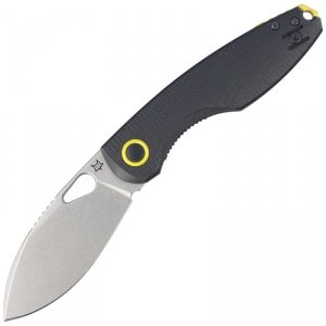 Nóż składany FOX Chilin Black G10, Stonewashed N690Co by Jesper Voxnæs (FX-530 G10B)