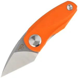 Nóż Bestech Tulip Orange G10, Satin / Stonewashed 14C28N by Ostap Hel (BG38C)