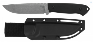 Nóż Za-Pas Ultra Outdoor Black G10, Stonewash NMV (UO-CE-G10-BL)