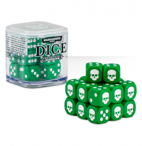 CITADEL - Kostki Dice Cube - zielone