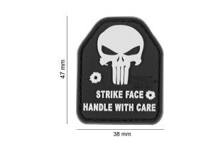 Naszywka - SAPI Skull Rubber Patch SWAT