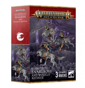 Gloomspite Gitz - Snarlboss and Wolfgit Retinue