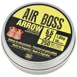 Śrut Apolo Air Boss Arrow Copper 1,05g 5,5/250szt. (30100)