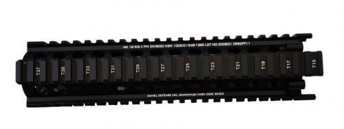 Front RIS MK18 Daniel Defense Licensed - czarny