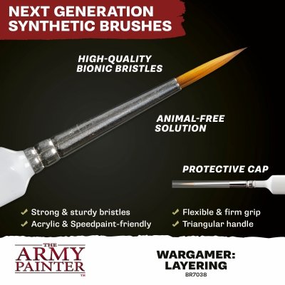 Pędzel Wargamer - Layering