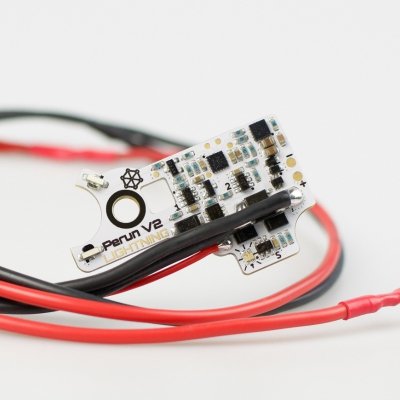 Perun - MOSFET V2 Lightning - Okablowanie na tył