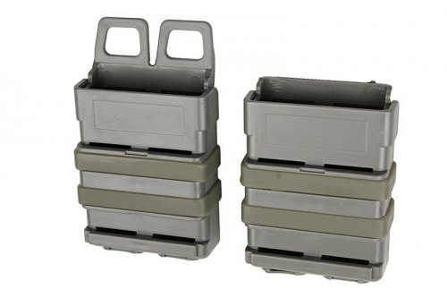 Zestaw 2 ładownic FAST na magazynki 5,56 - foliage green