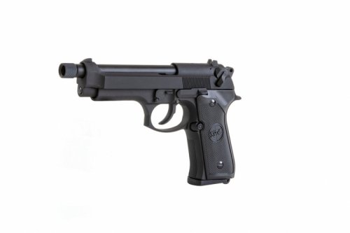 SRC - Replika SR92 z tłumikiem - czarna