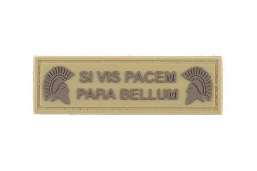 Naszywka 3D - SI VIS PACEM PARA BELLUM