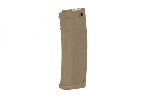 S-Mag - Magazynek Mid-Cap na 125 kulek do M4 - TAN