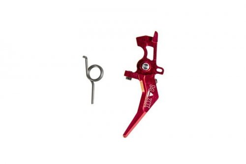 Maxx - Język spustowy CNC Aluminum Advanced Speed Trigger (Style B) - czerwony