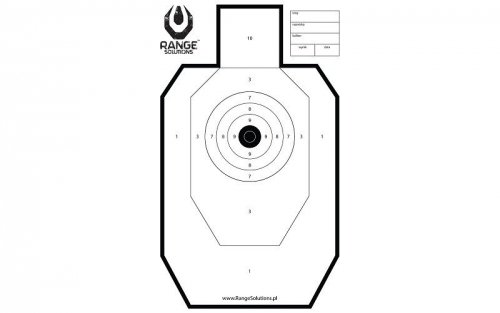 Range Solutions - Tarcze strzeleckie Range 50szt.
