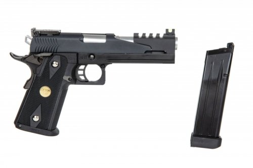WE - Replika Hi-Capa 5.1 Dragon B (Full Auto) - czarna