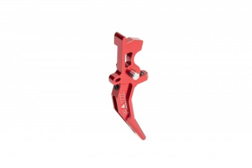 Maxx - Język spustowy CNC Aluminum Advanced Speed Trigger (Style C) - czerwony