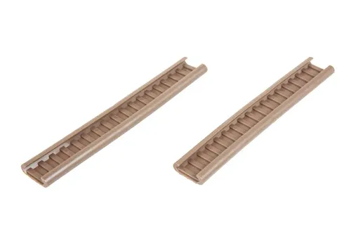 Zestaw osłon na szynę RIS FMA 18 cm TB1433 FDE