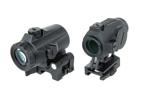Zestaw kolimator i magnifier EDGE HD - Czarny