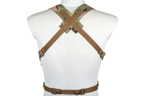 Kamizelka typu Chest Rig Pew Tactical CR03 Multicam