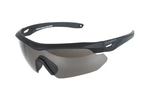 Okulary ochronne Swiss Eye Nighthawk Czarne