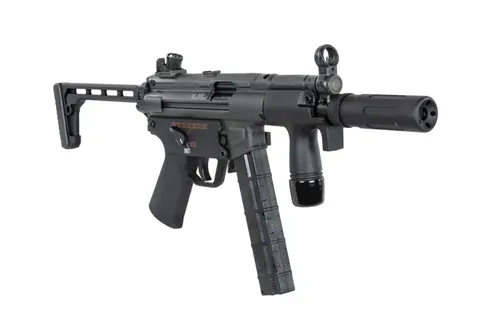 Pistolet maszynowy ASG BOLT Airsoft SWAT K (B.R.S.S) z atrapą tłumika dźwięku