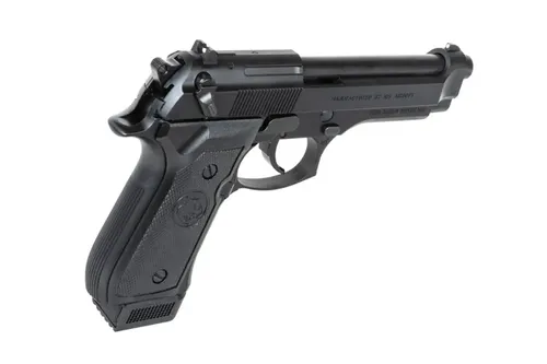 Pistolet ASG ICS BLE-BM9 Dual Power Czarny (z magazynkiem na CO2)