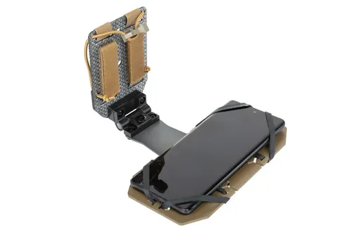 Obrotowy uchwyt na telefon MB-04 - Tan