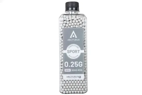 Kulki Arcturus RS® SPORT Match Grade 0.25g 3000 sztuk butelka