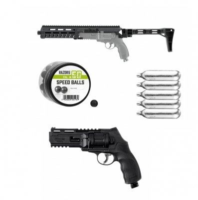 Umarex - Zestaw TR 50 Gen2 (rewolwer, 5szt. CO2, 50szt. kulek, konwersja)