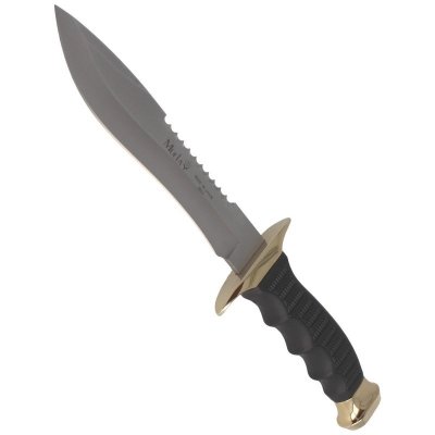Nóż Muela 85-160 Black Rubber, Satin 420H