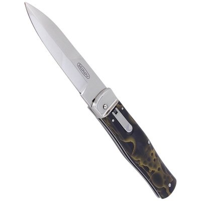 Nóż sprężynowy Mikov Predator Green Raffir, Mirror N690 (241-BRa-1/KP GREEN)