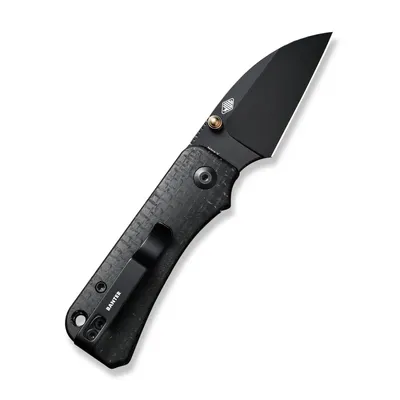 Nóż Civivi Baby Banter Wharncliffe Black Burlap Micarta by Ben Petersen (C19068SC-1)