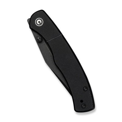Nóż składany Civivi Clingman Black G10, Black Stonewashed Nitro-V by Taylor Martin Best Damn EDC (C23065-1)