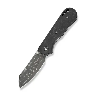 Nóż składany Civivi Crabby Shredded Carbon Fiber, Damascus by Ken Onion Jr. (C24055-DS1)
