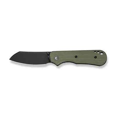 Nóż składany Civivi Crabby OD Green G10, Black Stonewashed 14C28N by Ken Onion Jr. (C24055-1)